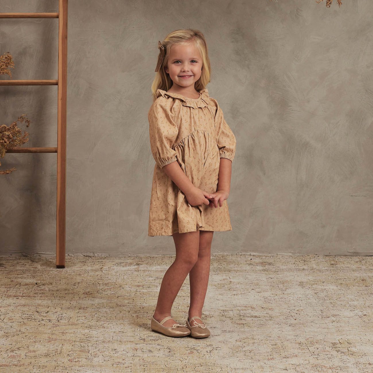 Adeline Dress | Ditsy Rose