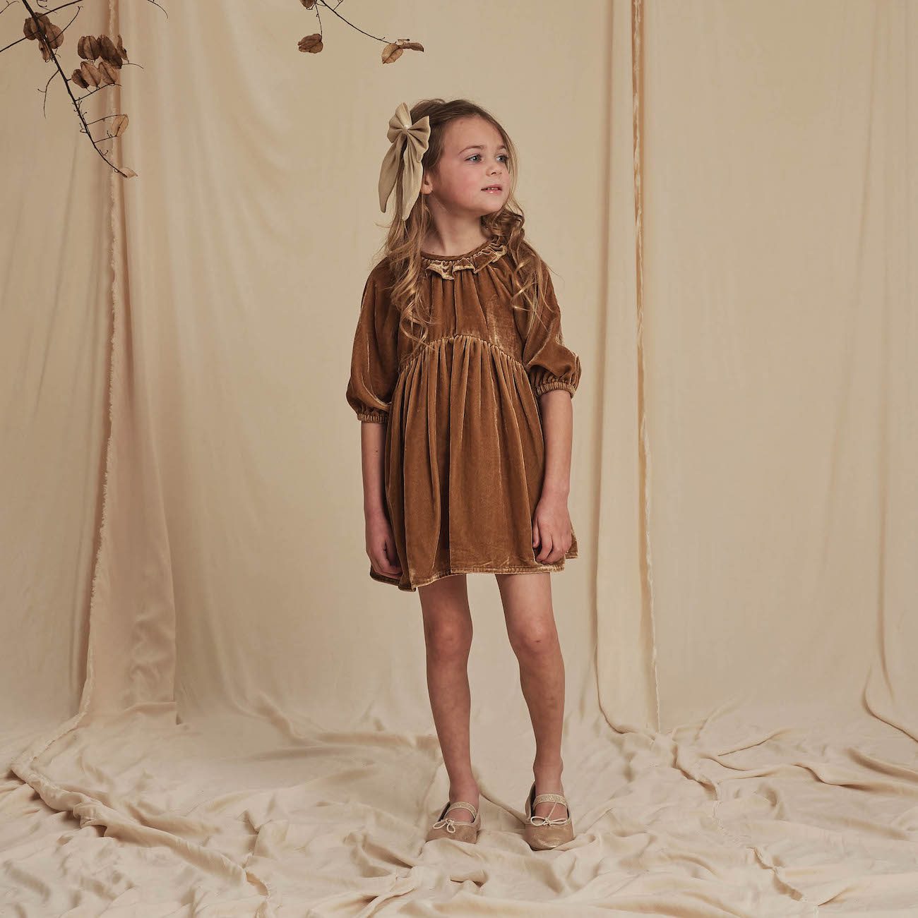 Adeline Dress | Golden