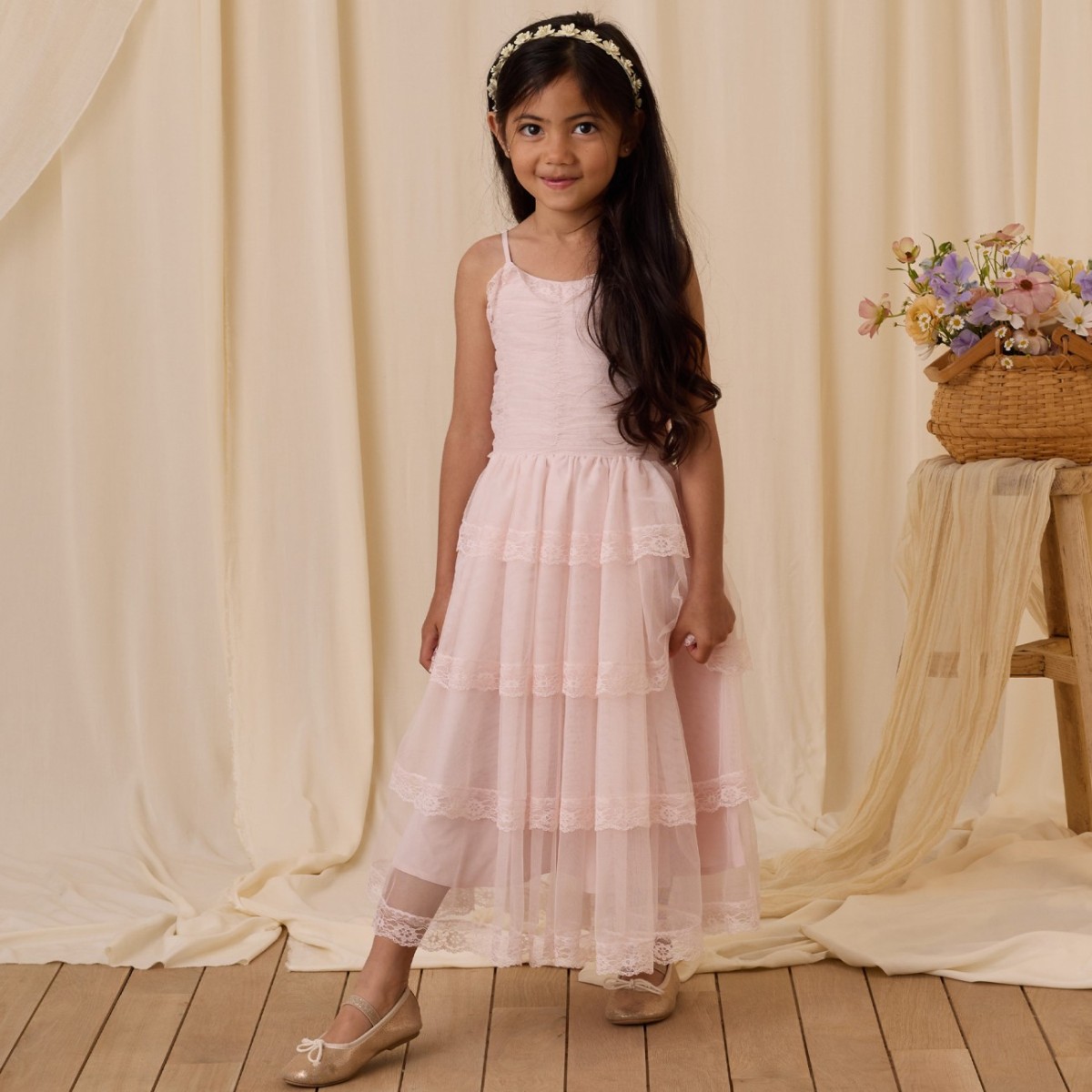 Audrey Dress | Blush