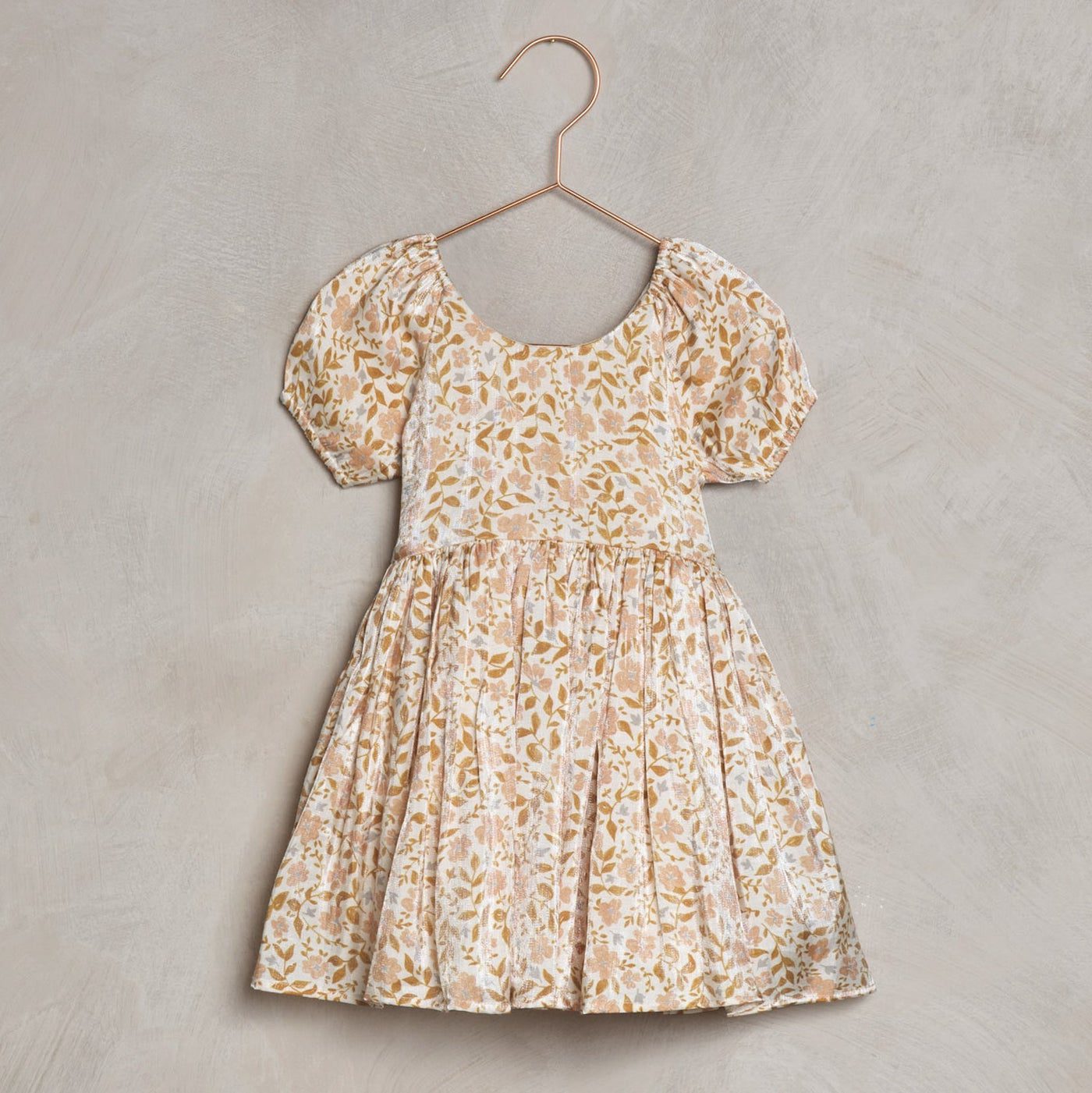 Luisa Dress | Apricot Fleur