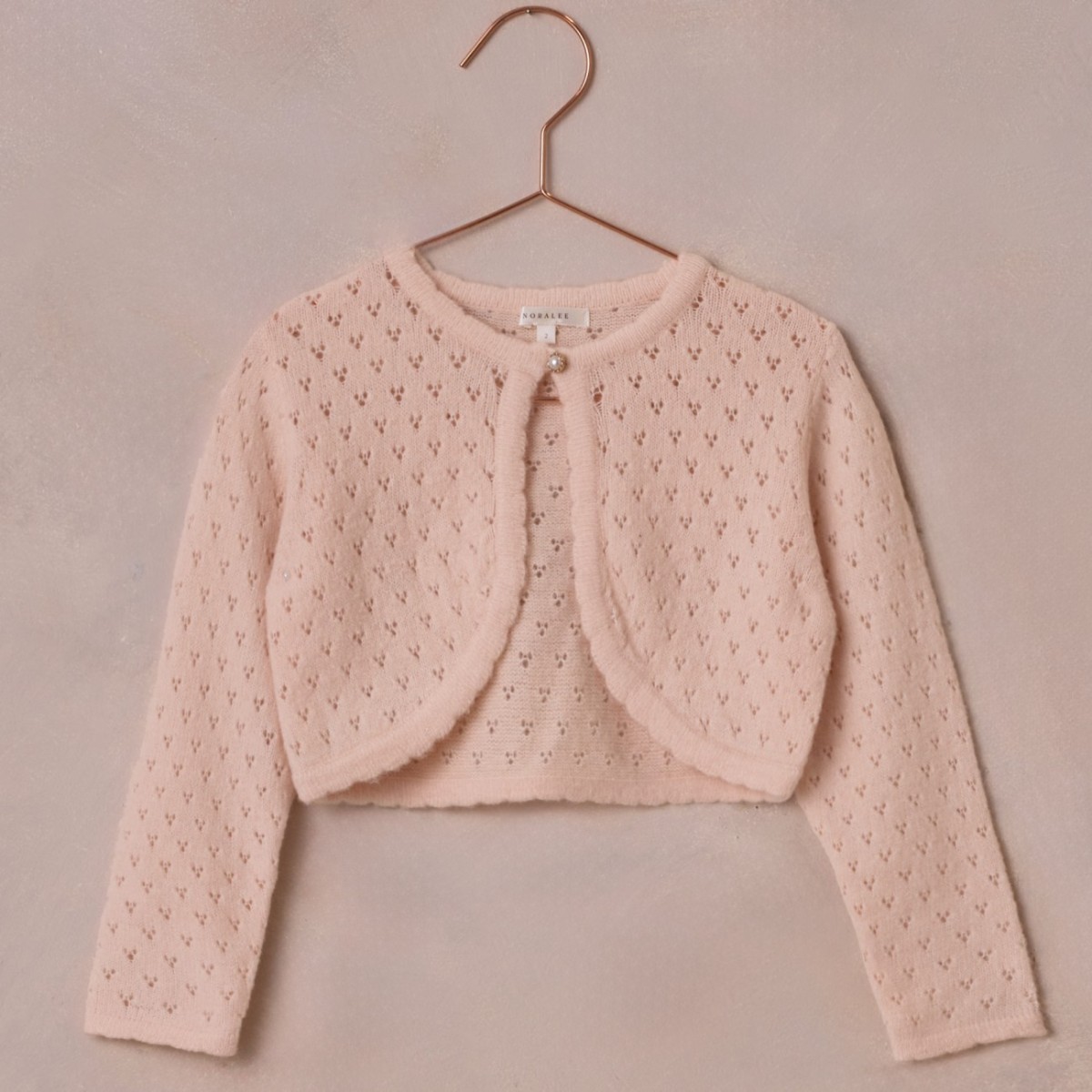 Bolero Sweater | Blush