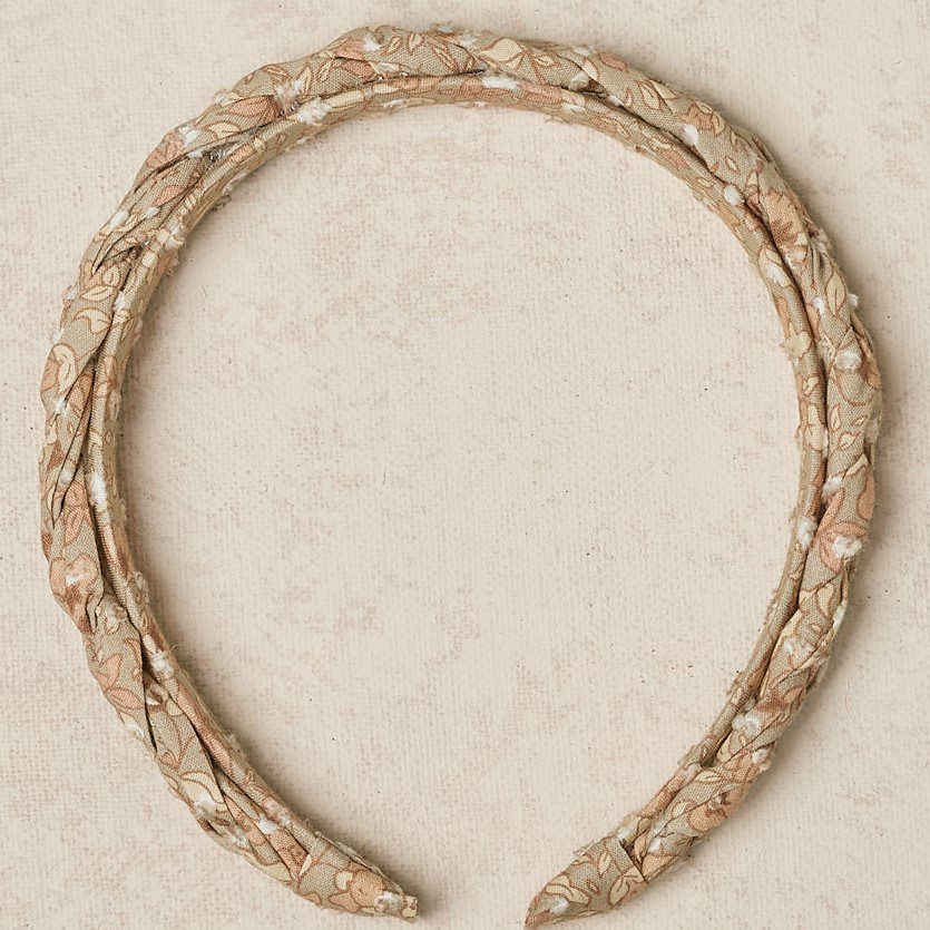 Braided Headband | Moss Garden