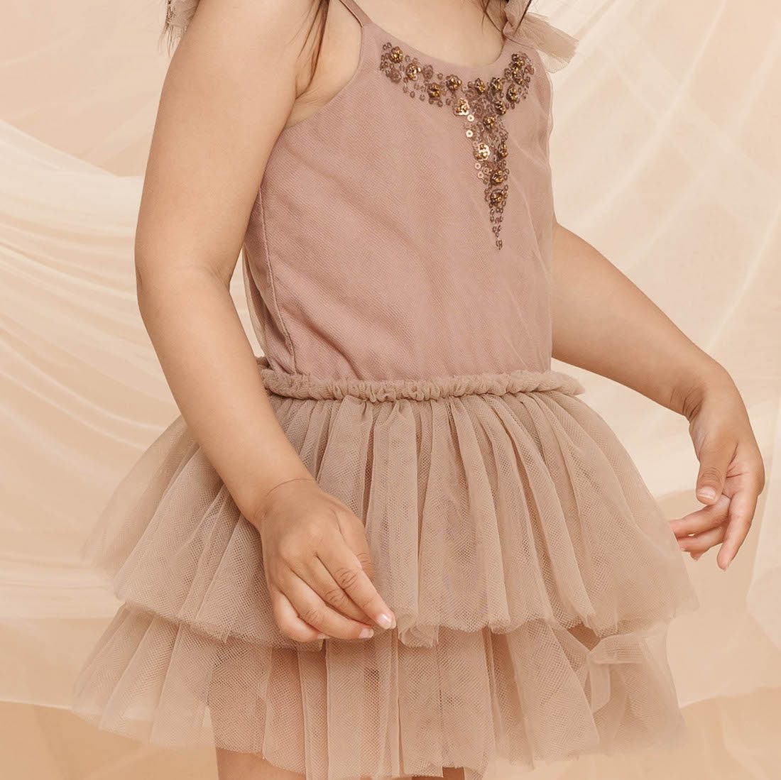 Magnolia One Piece Tutu | Shell