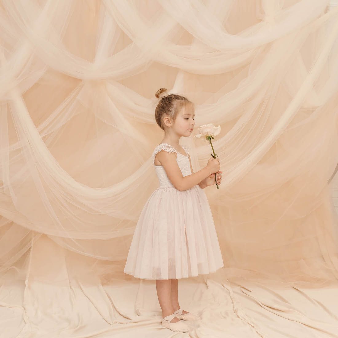 Camilla Dress | Powder Pink