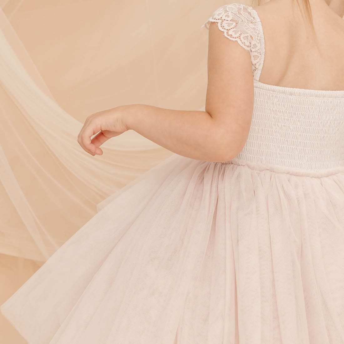 Camilla Dress | Powder Pink