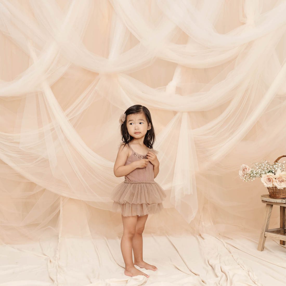 Magnolia One Piece Tutu | Shell