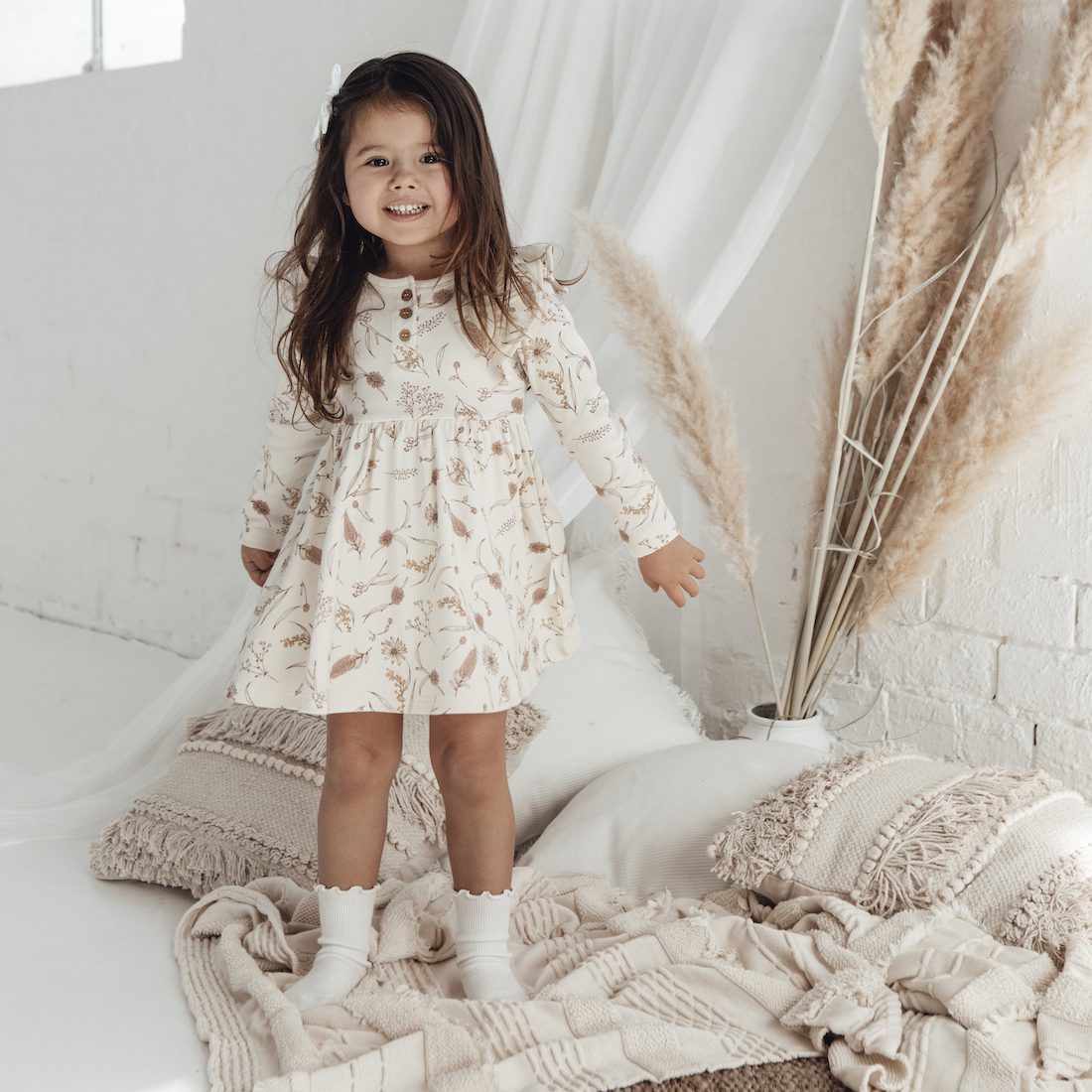 Native Flora Skater Dress