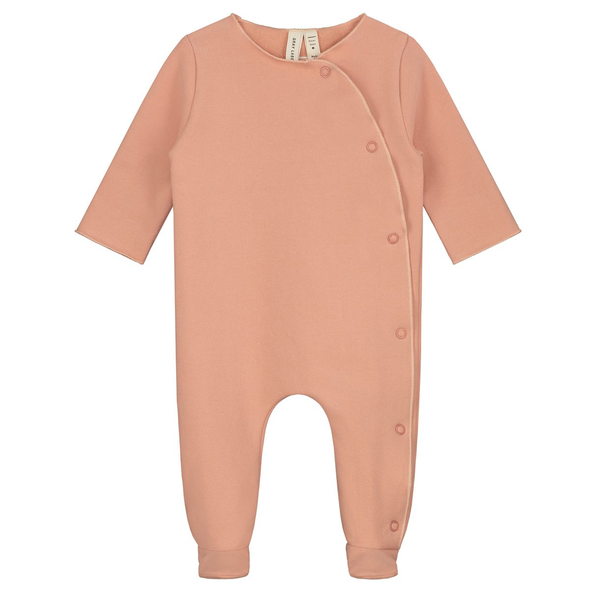 Newborn Suit W/ Snaps | Rustic Clay