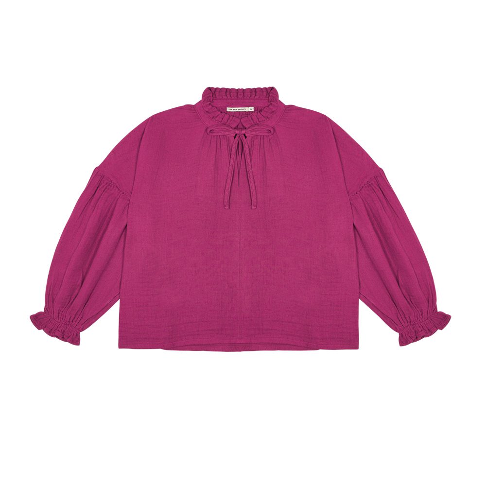 Olivia Blouse Bougainvillea
