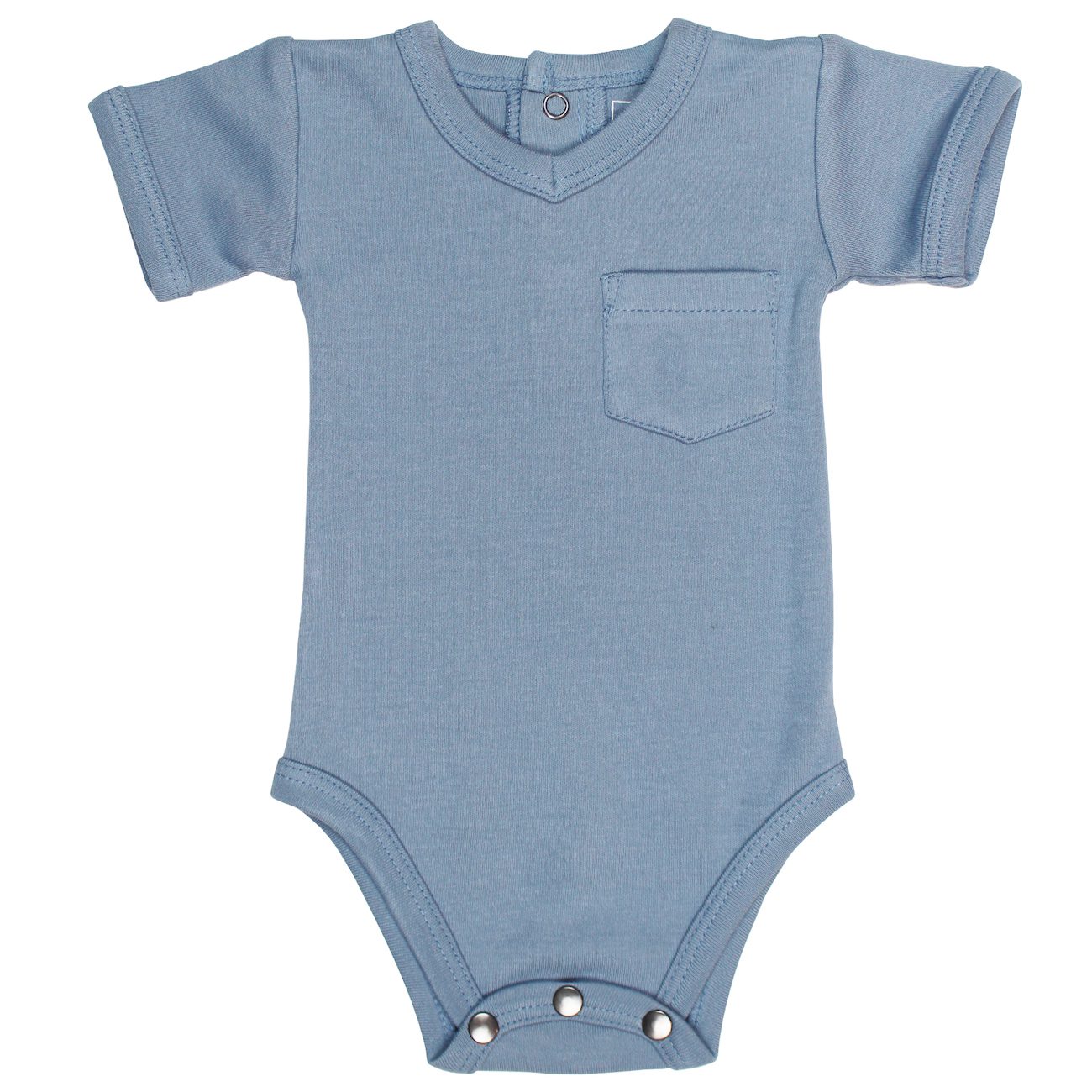 Suspender Shorts & V-Neck Bodysuit | Pool