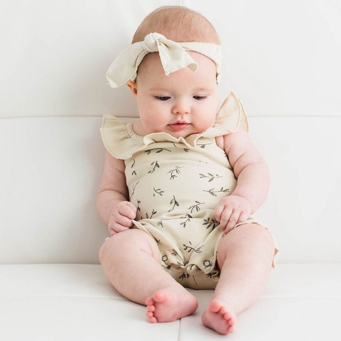 Bubble Romper | Stone Flower