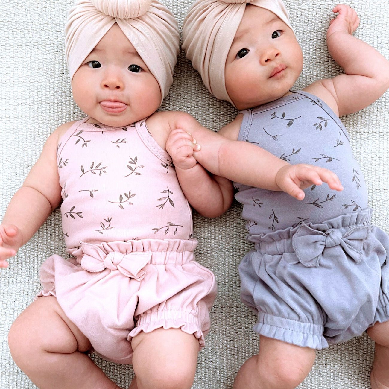 Criss Cross Bodysuit & Ruffle Bloomer | Blossom Flower