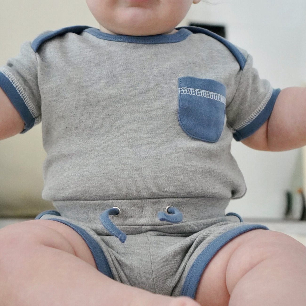 Tee & Track Short Set | Slate