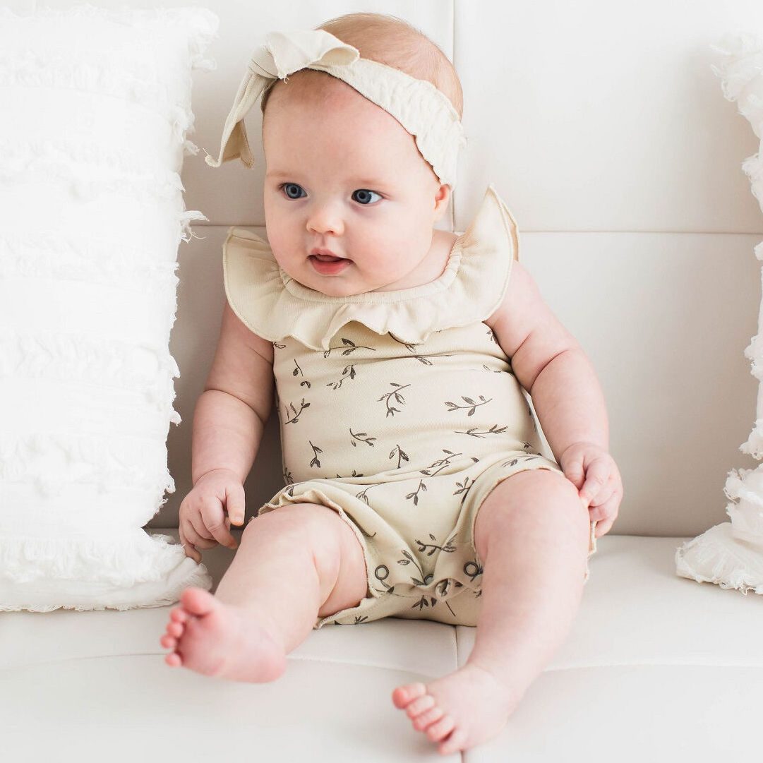 Bubble Romper | Stone Flower