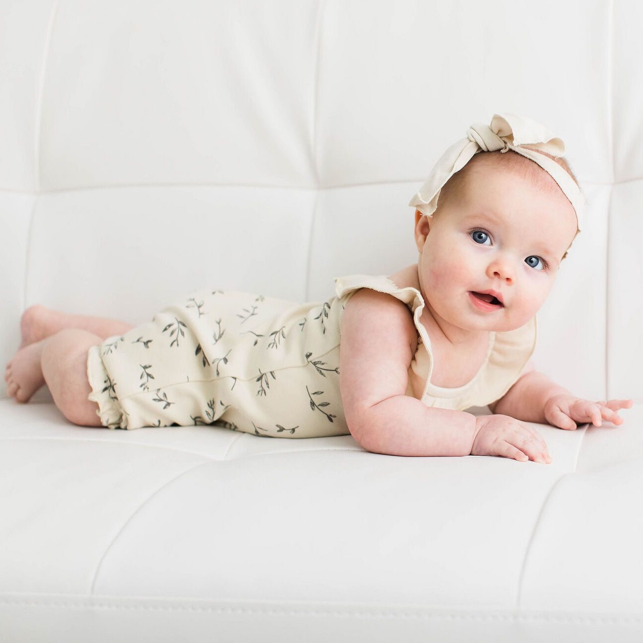 Bubble Romper | Stone Flower