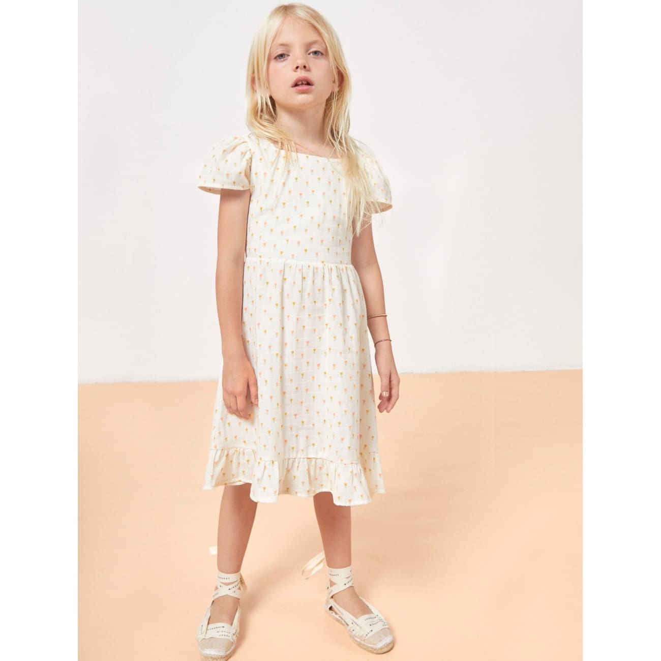 Camille Tulip Gauze Dress