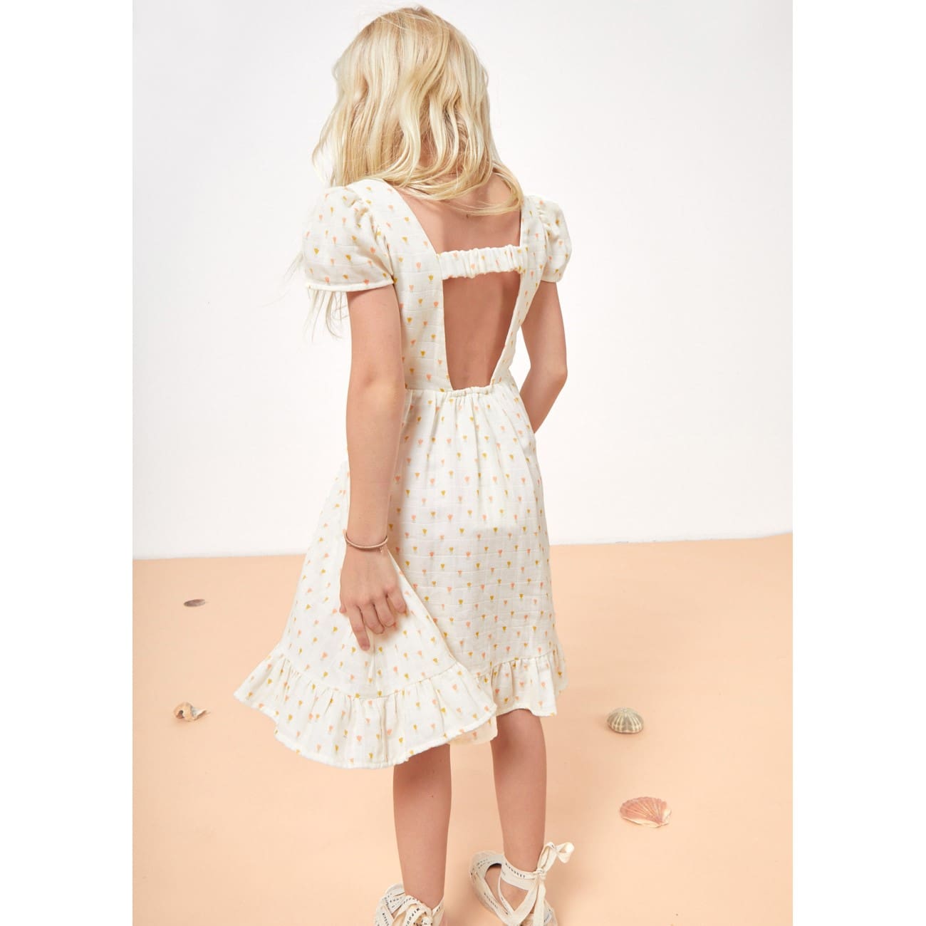 Camille Tulip Gauze Dress