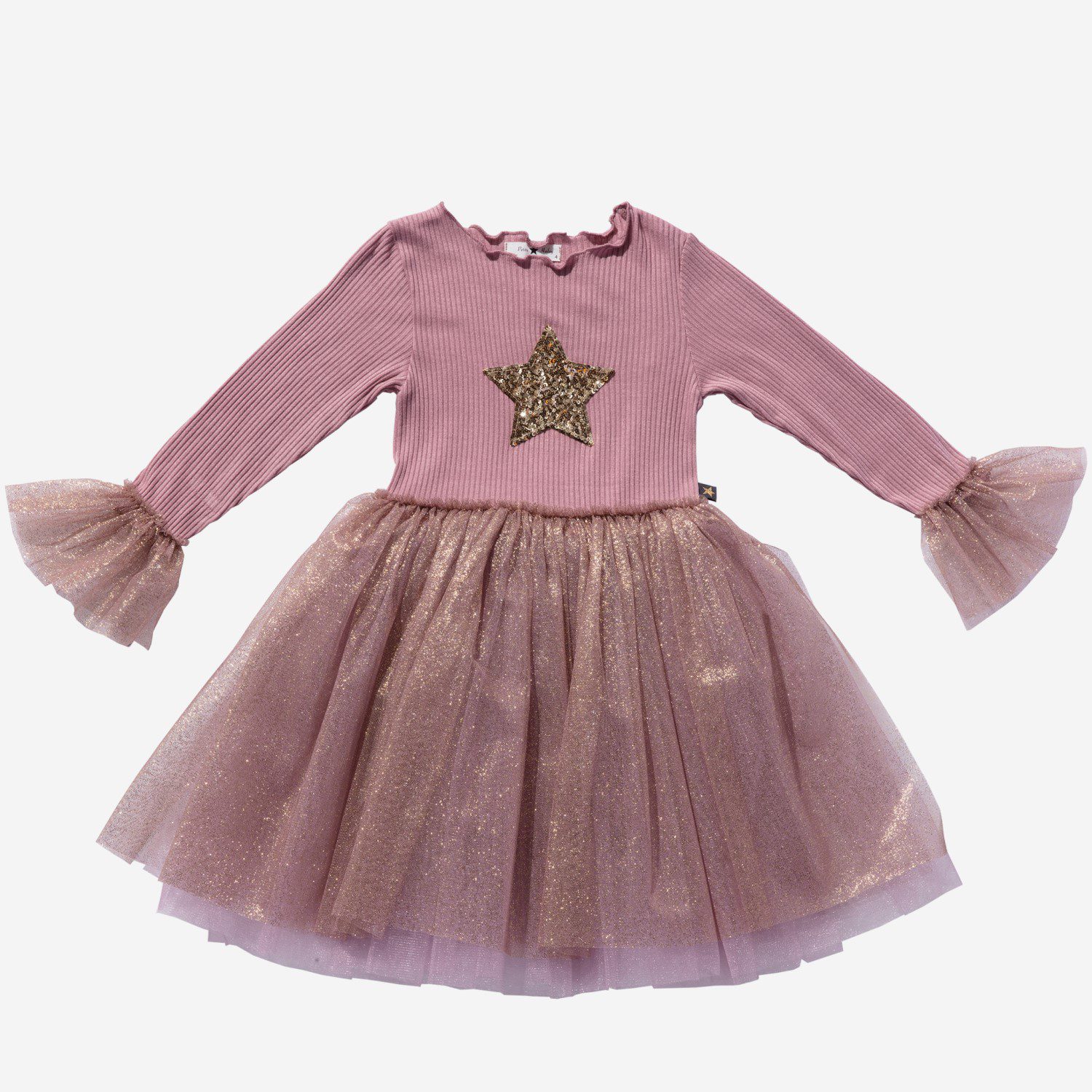 Sleeve Tutu Dress