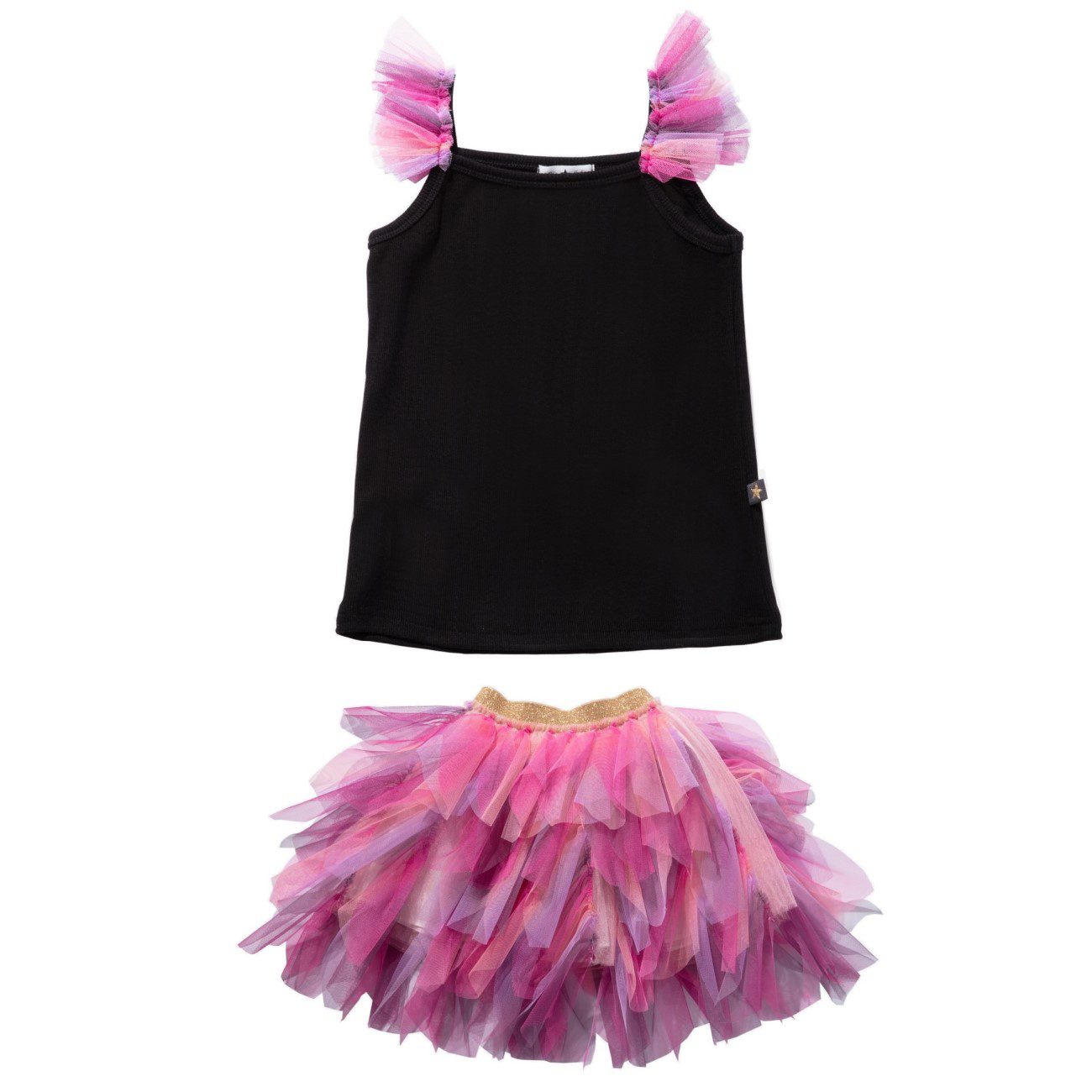 Frill Wave Set | Purple