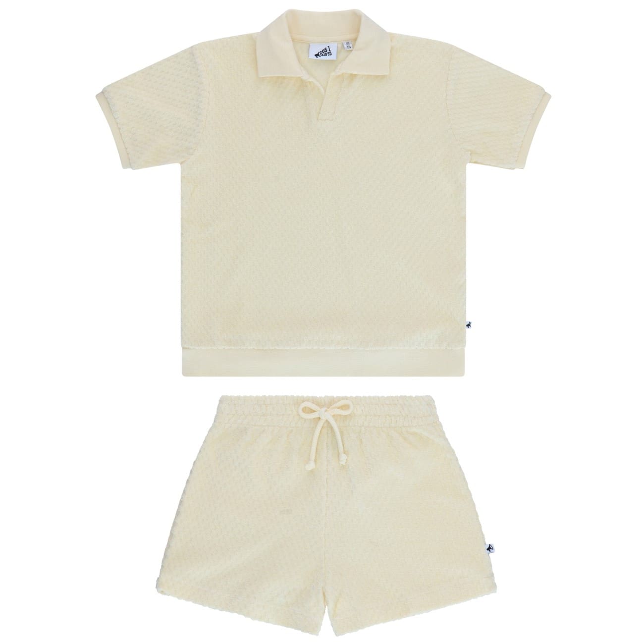 Jacquard Terry Polo & Shorts
