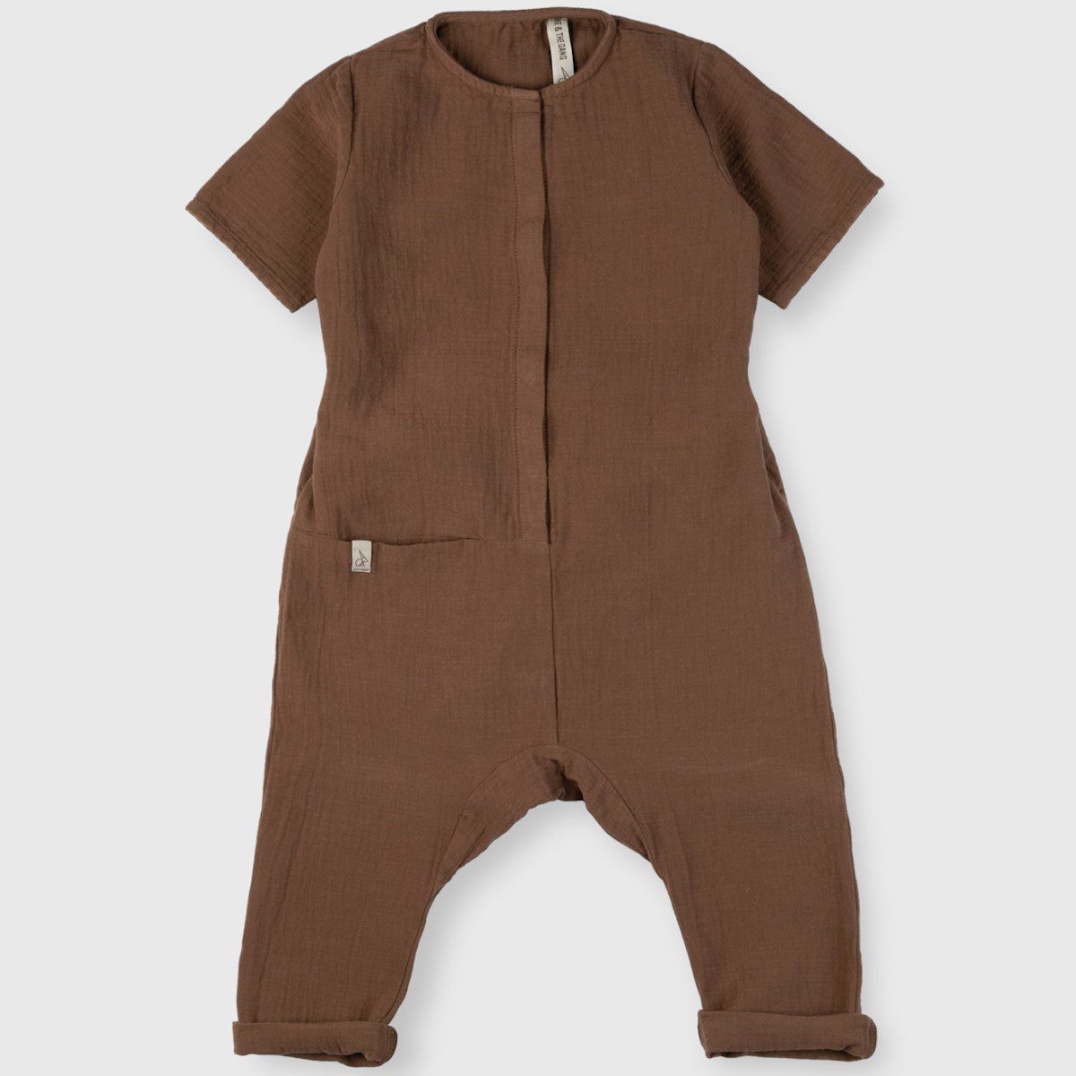 Frankie Jumpsuit | Chocolate