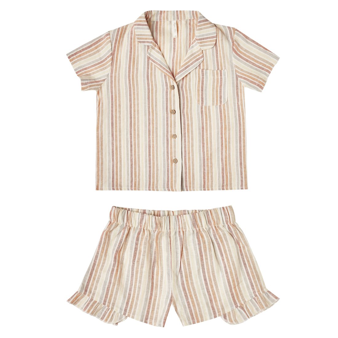 Pajama Set | Multi Stripe