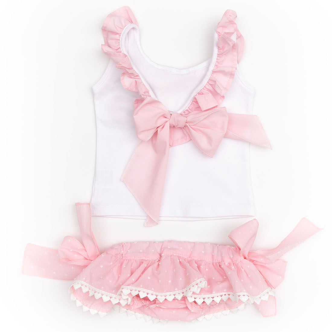 Pink White Bloomer (BLOOMER ONLY)