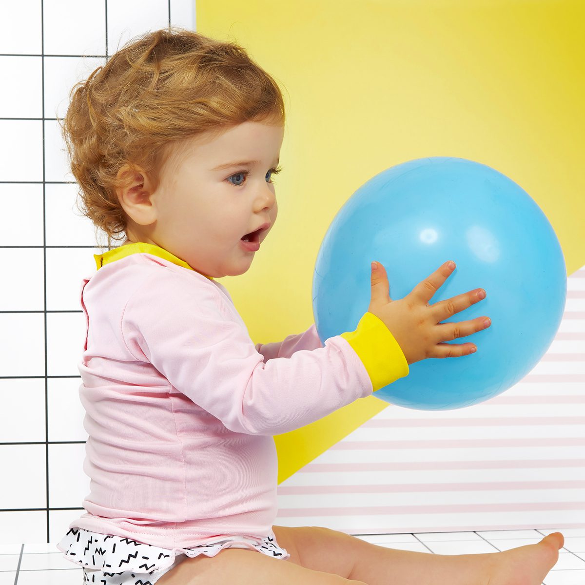 Pop Top Pink & Anette Panties Zig Zag