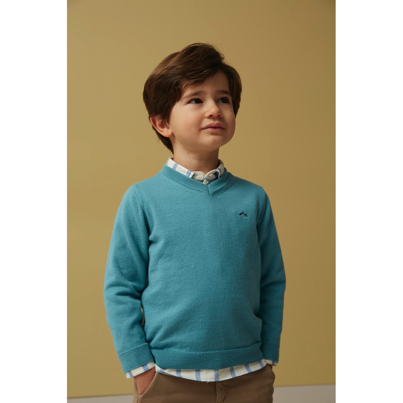 Turquoise Knit Sweater