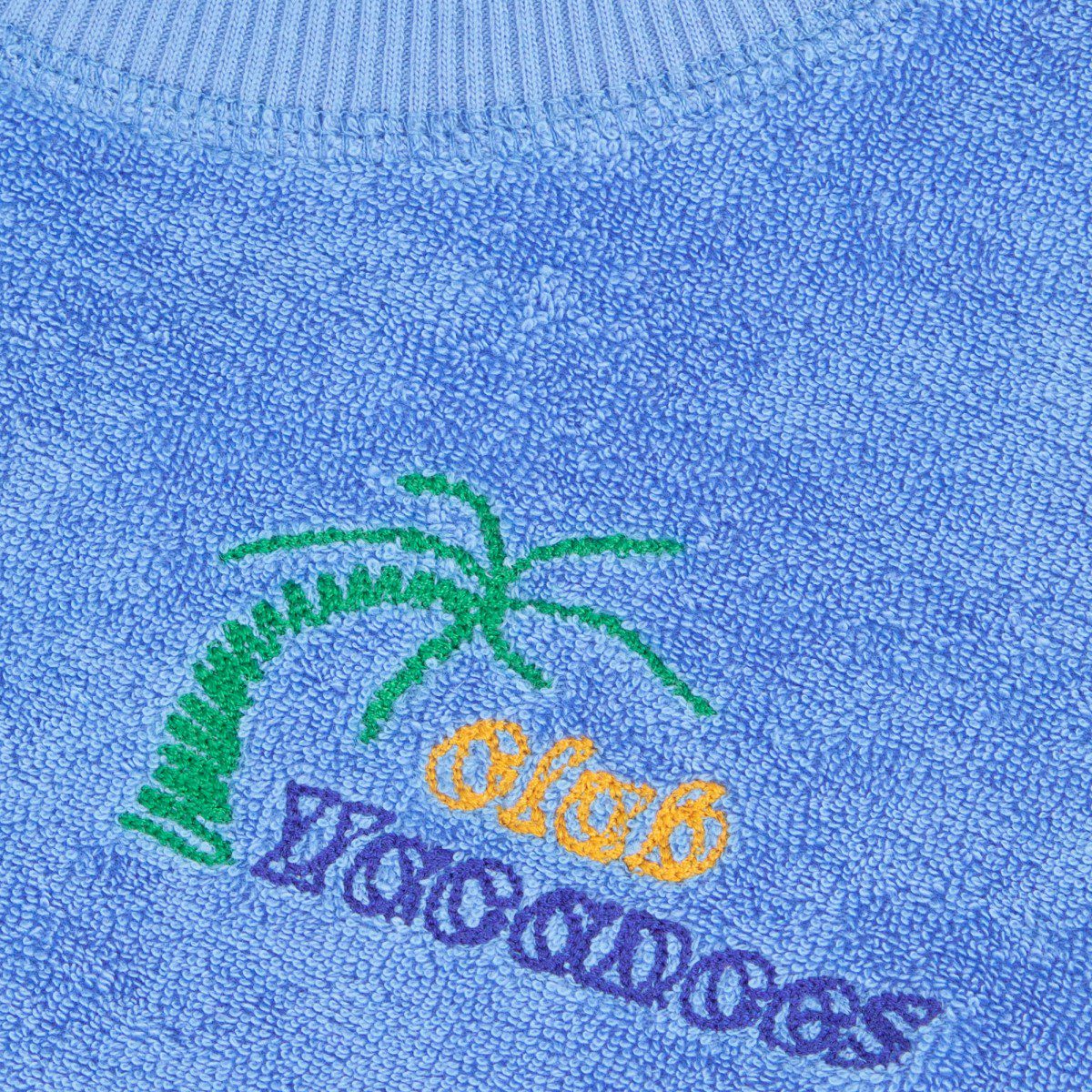 Sweatshirt Pereire Club Vacances & Shorts Azur Blue Terry