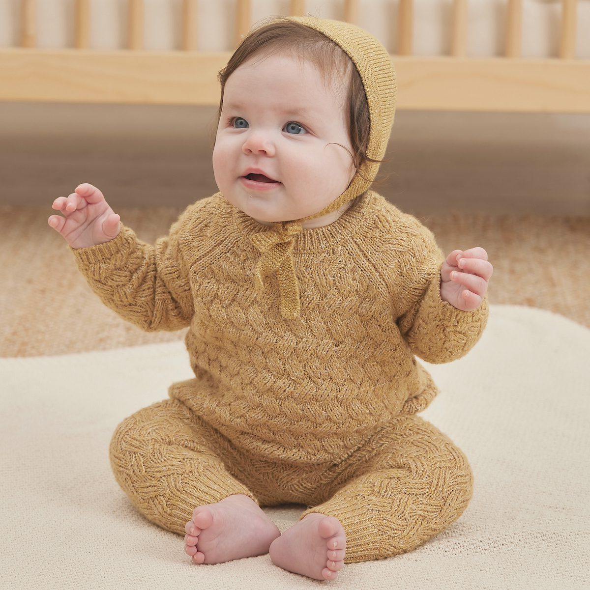 Cozy Heathered Knit Sweater & Cozy Heathered Knit Pant | Honey