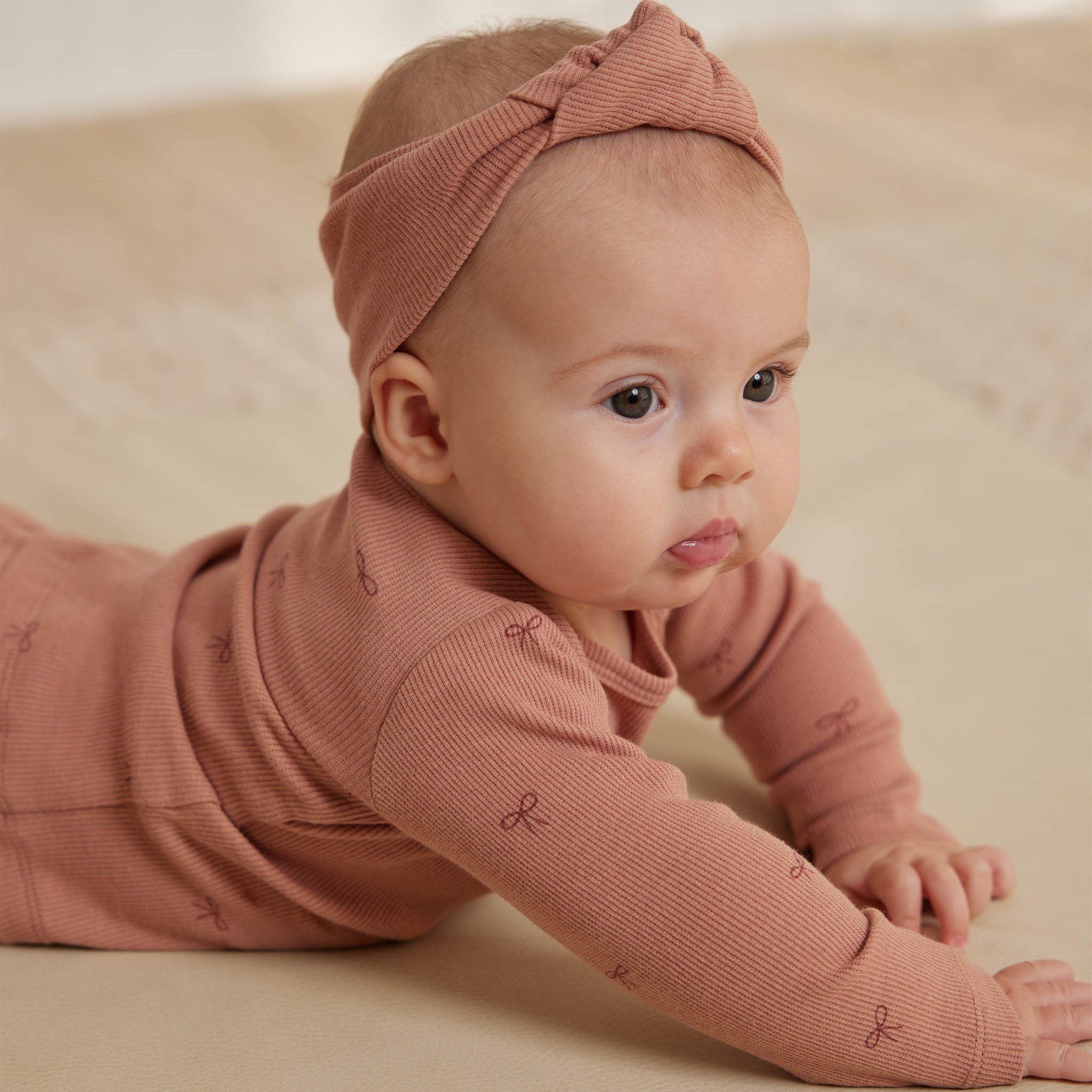 Ribbed Tee & Legging Set | Bows