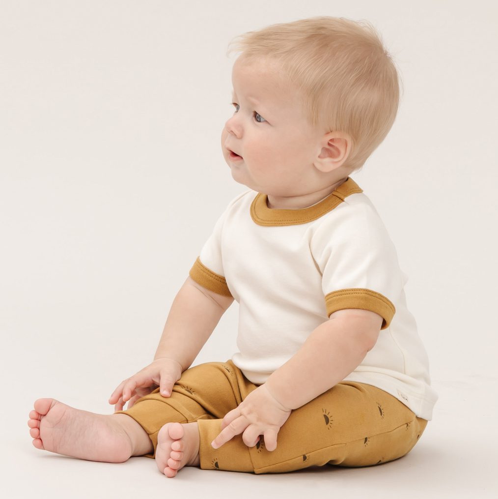 Ringer Tee & Drawstring Pant