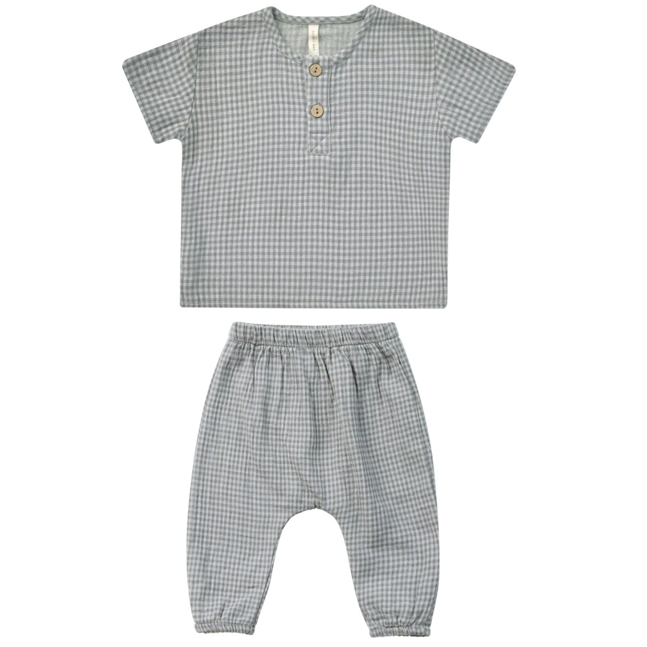 Henry Top & Wonen Pant | Blue Gingham