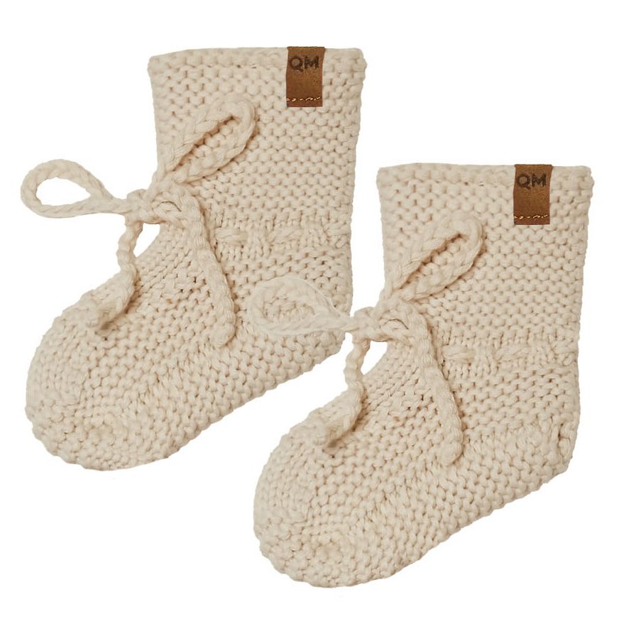 Knit Booties | Sand