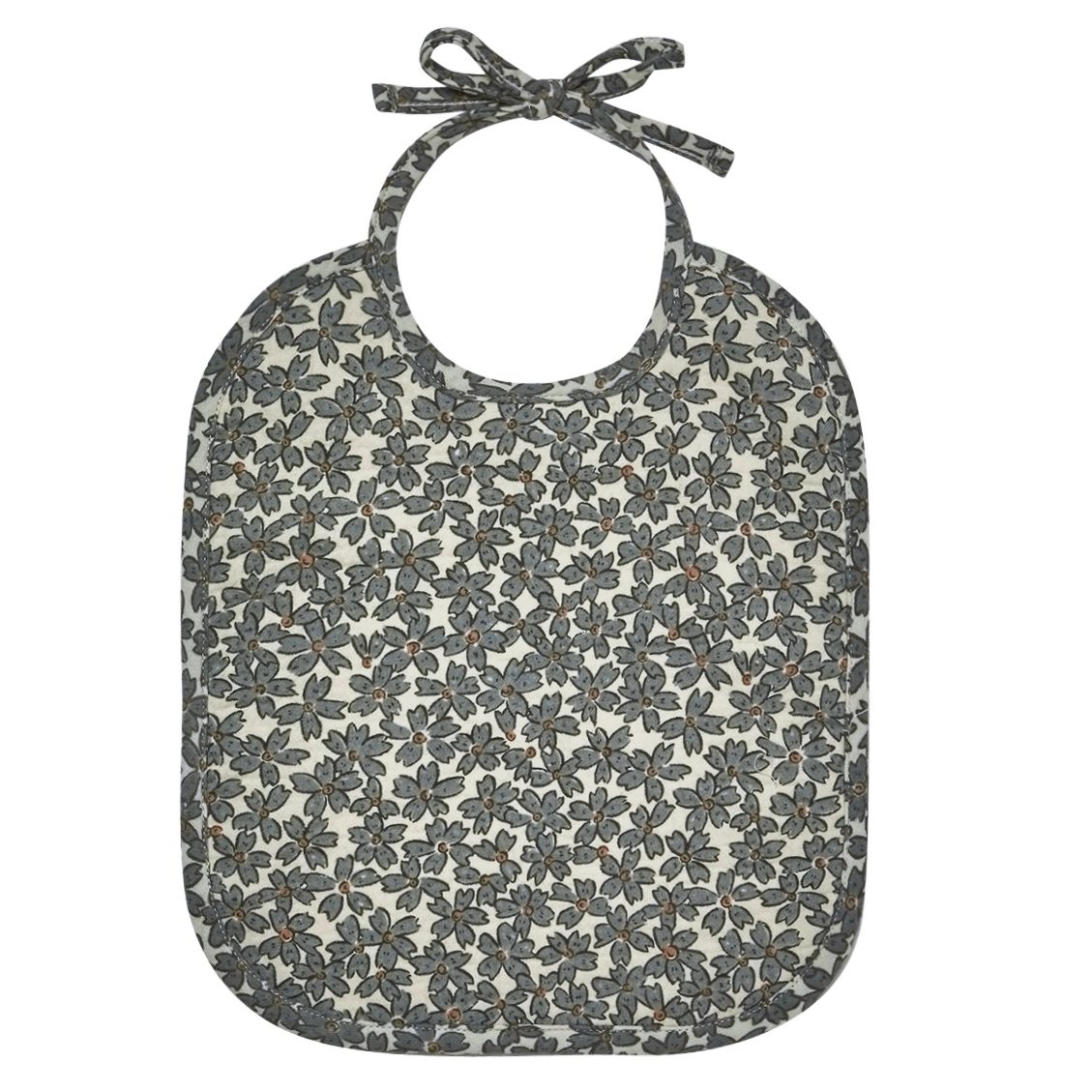 Woven Tie Bib | Dusk Floral