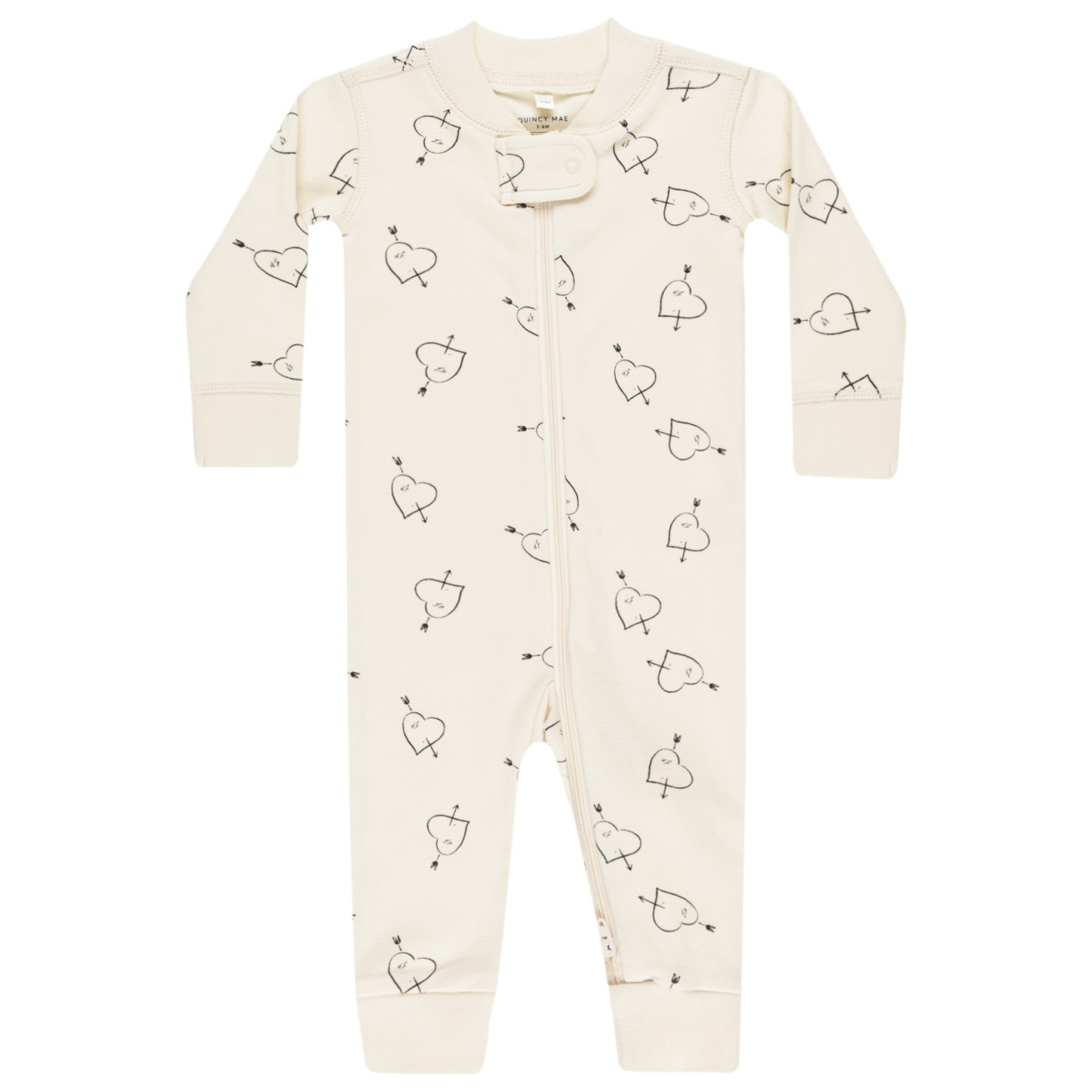Zip Long Sleeve Sleeper | Cupid