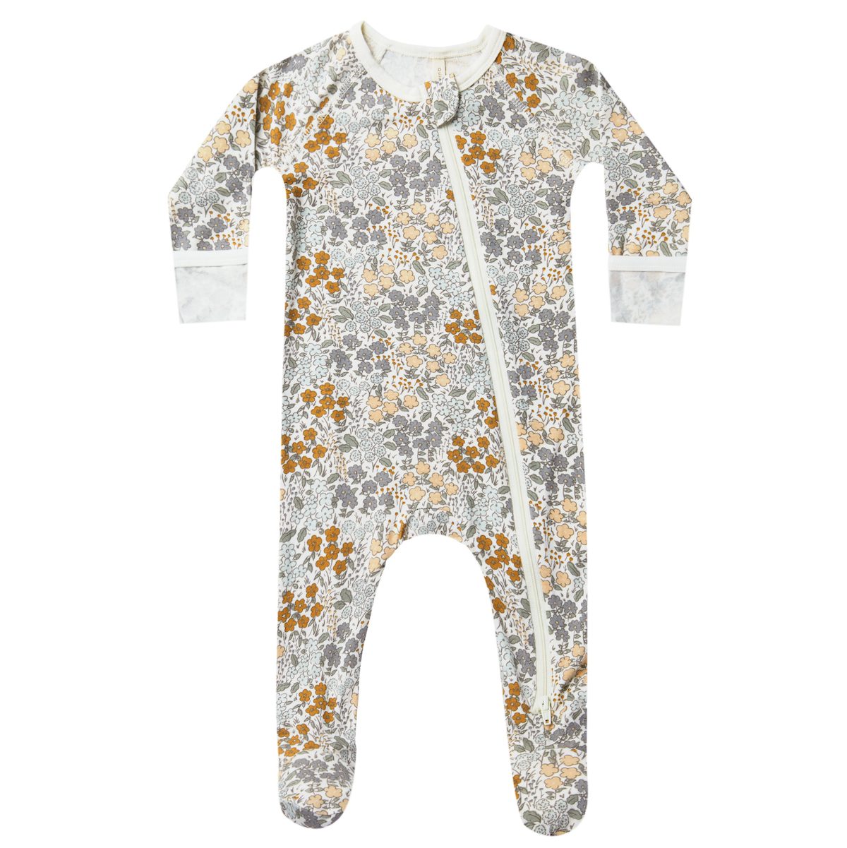 Bamboo Zip Footie | Garden