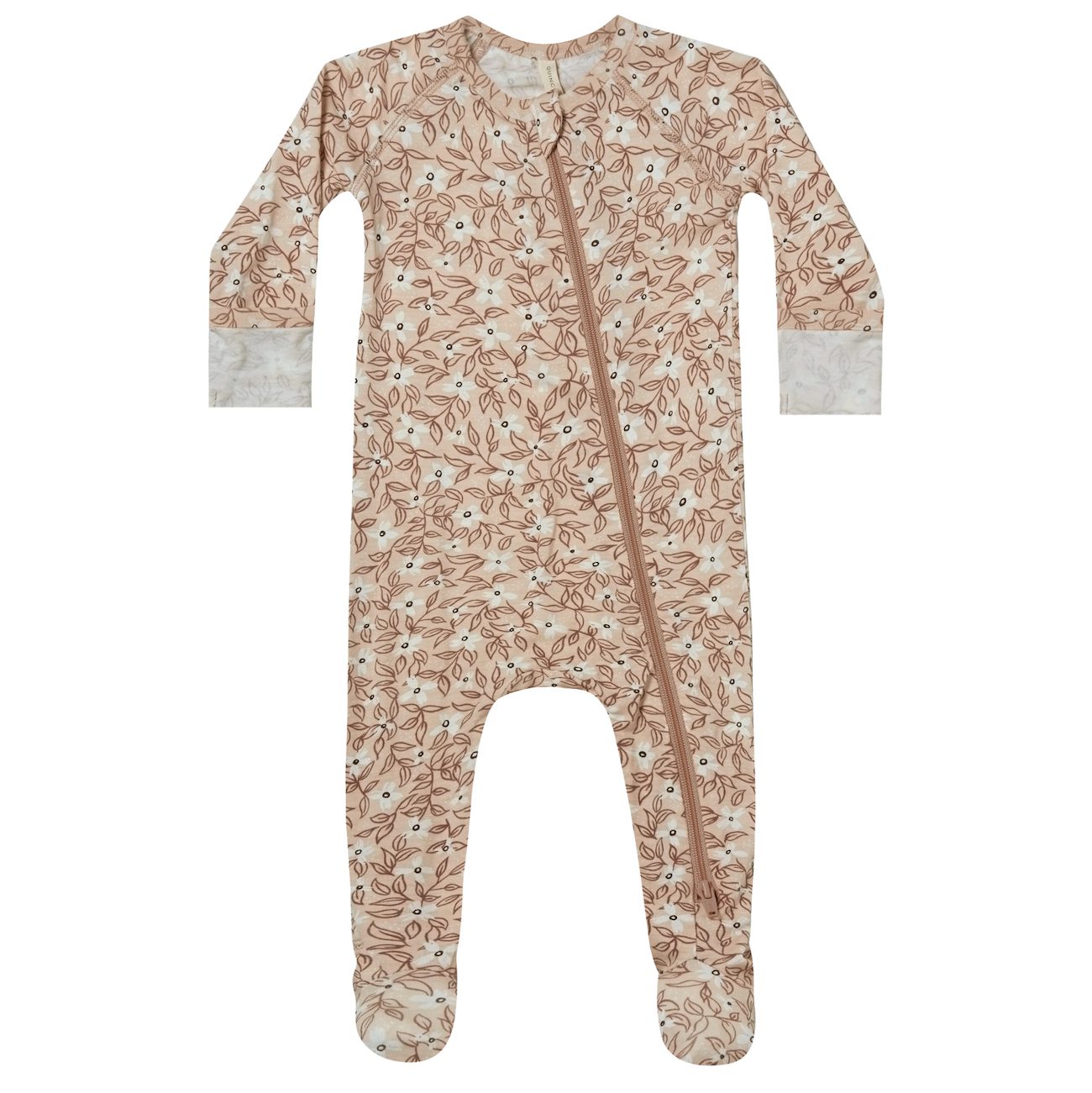 Bamboo Zip Footie | Blossom