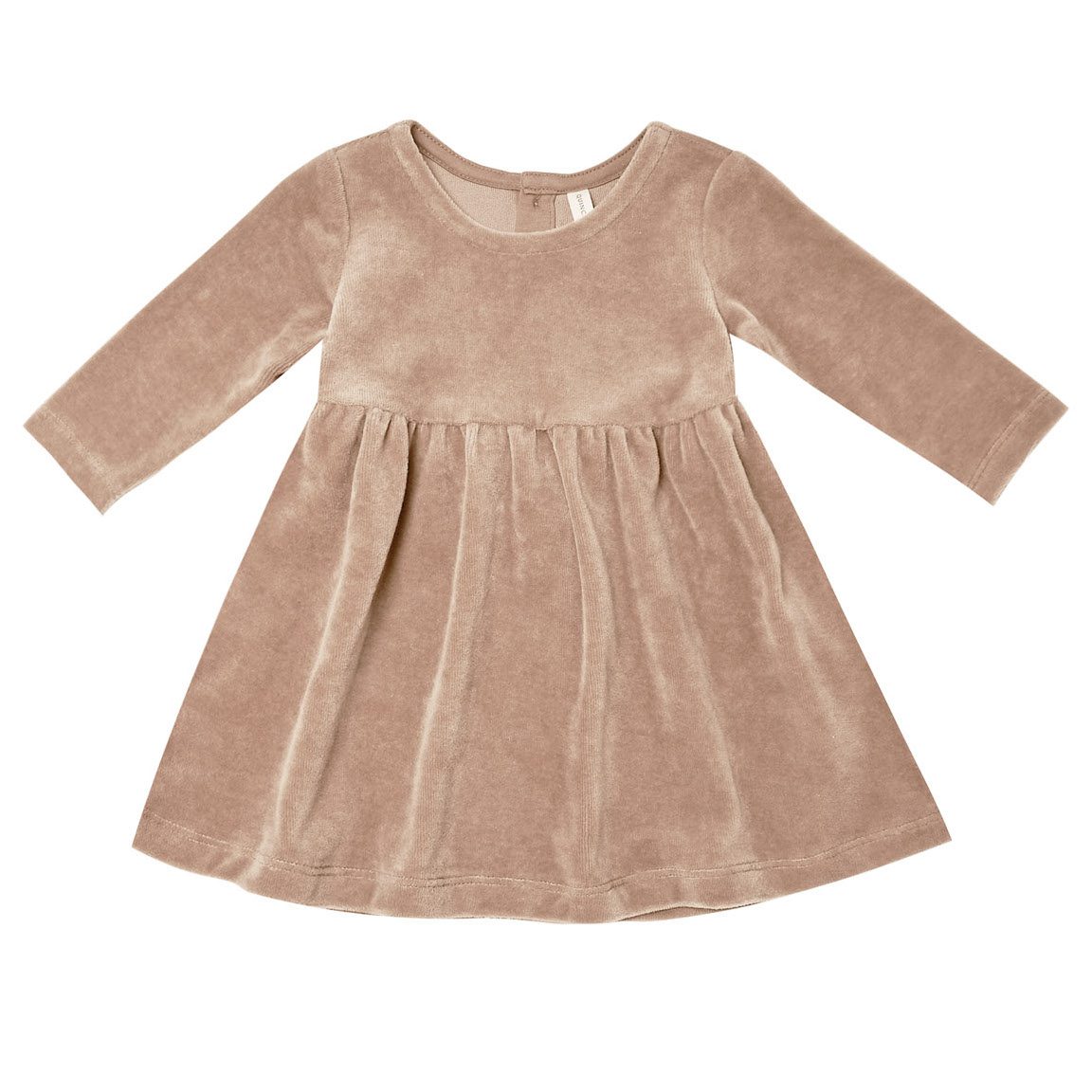 Velour L/S Dress | Blush