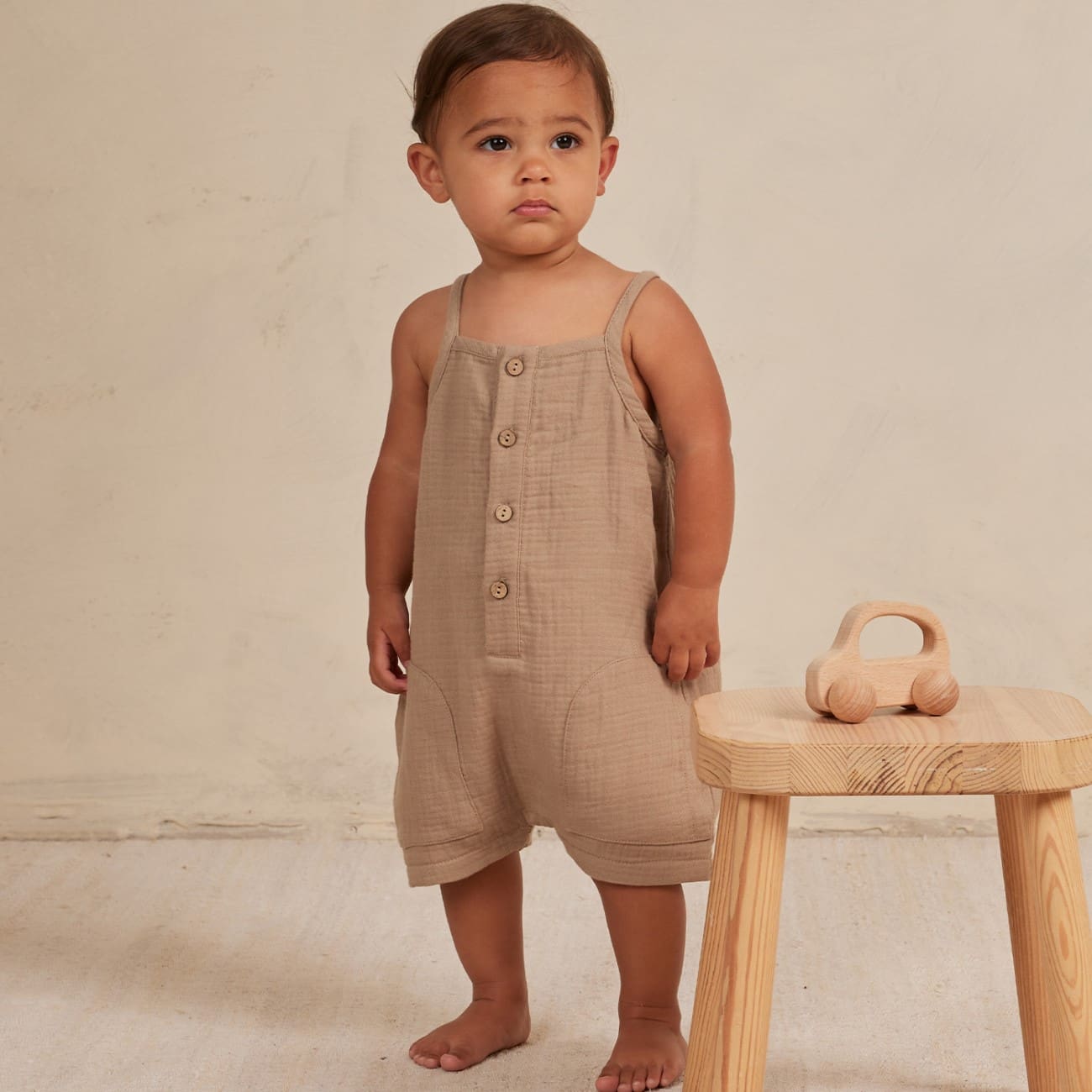 Oakley Romper | Oat