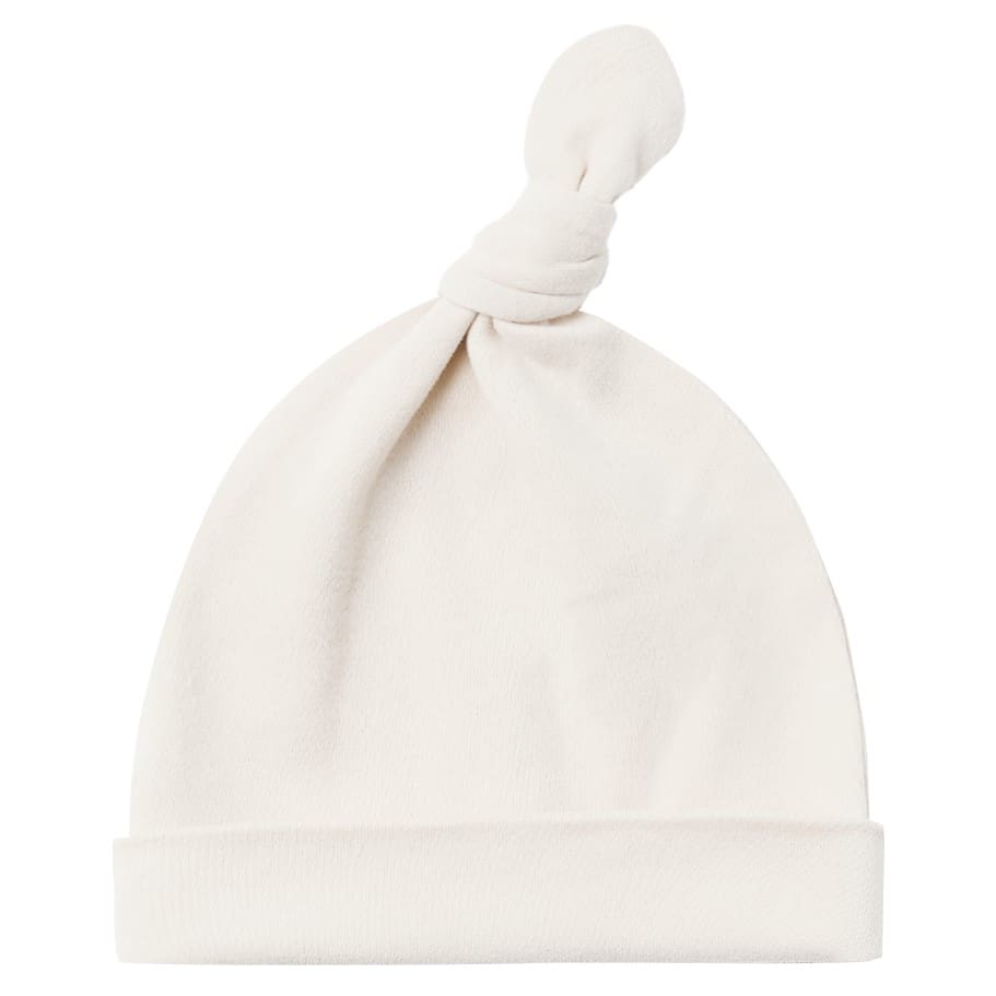 Knotted Baby Hat | Ivory