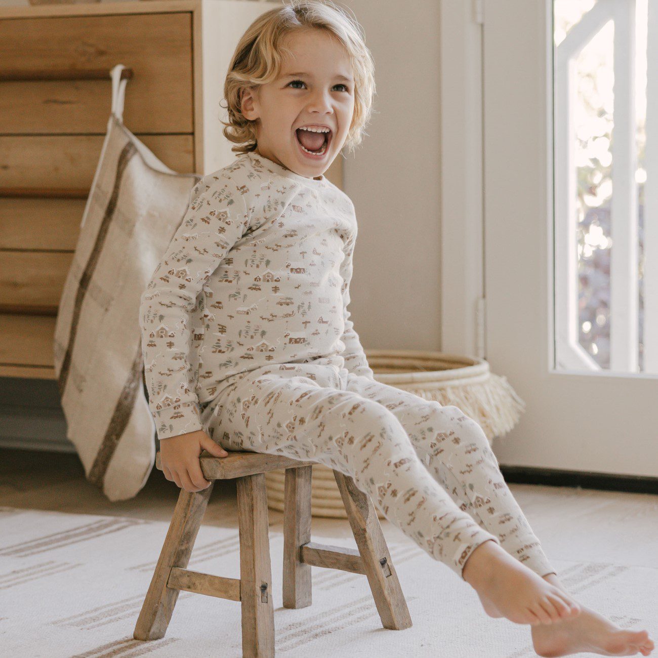 L/S Pajama Set | North Pole