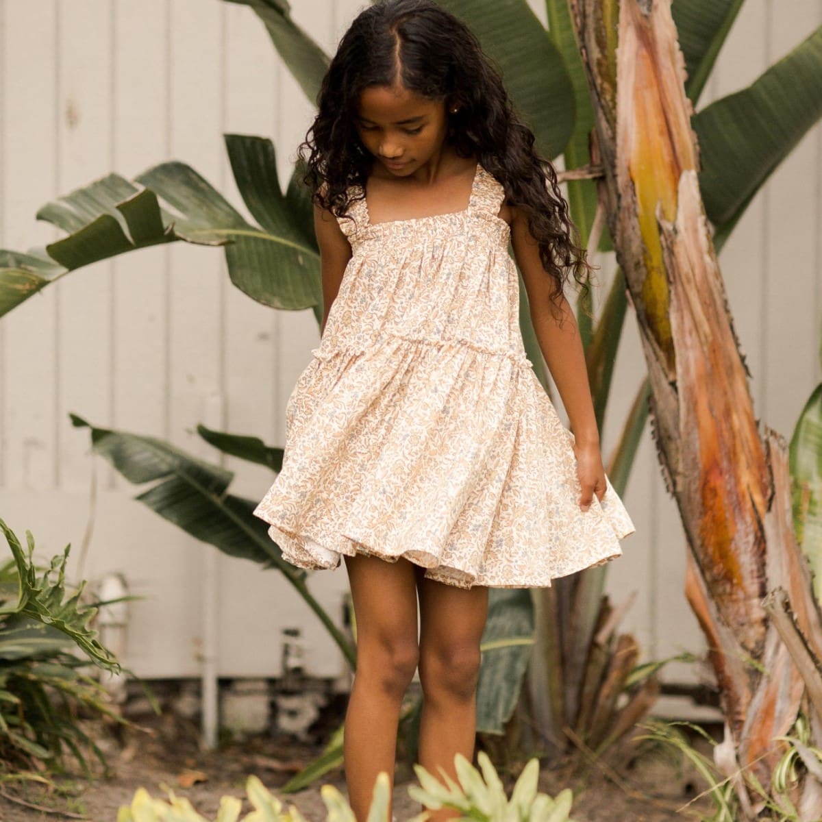 Cicily Dress | Pink Daisy