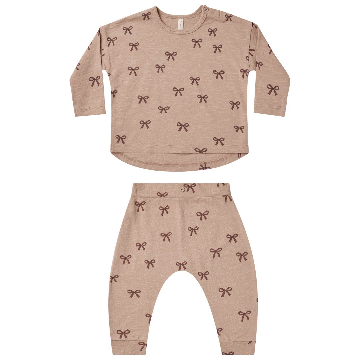 L/S Sleeve Top & Slouch Pants | Bows