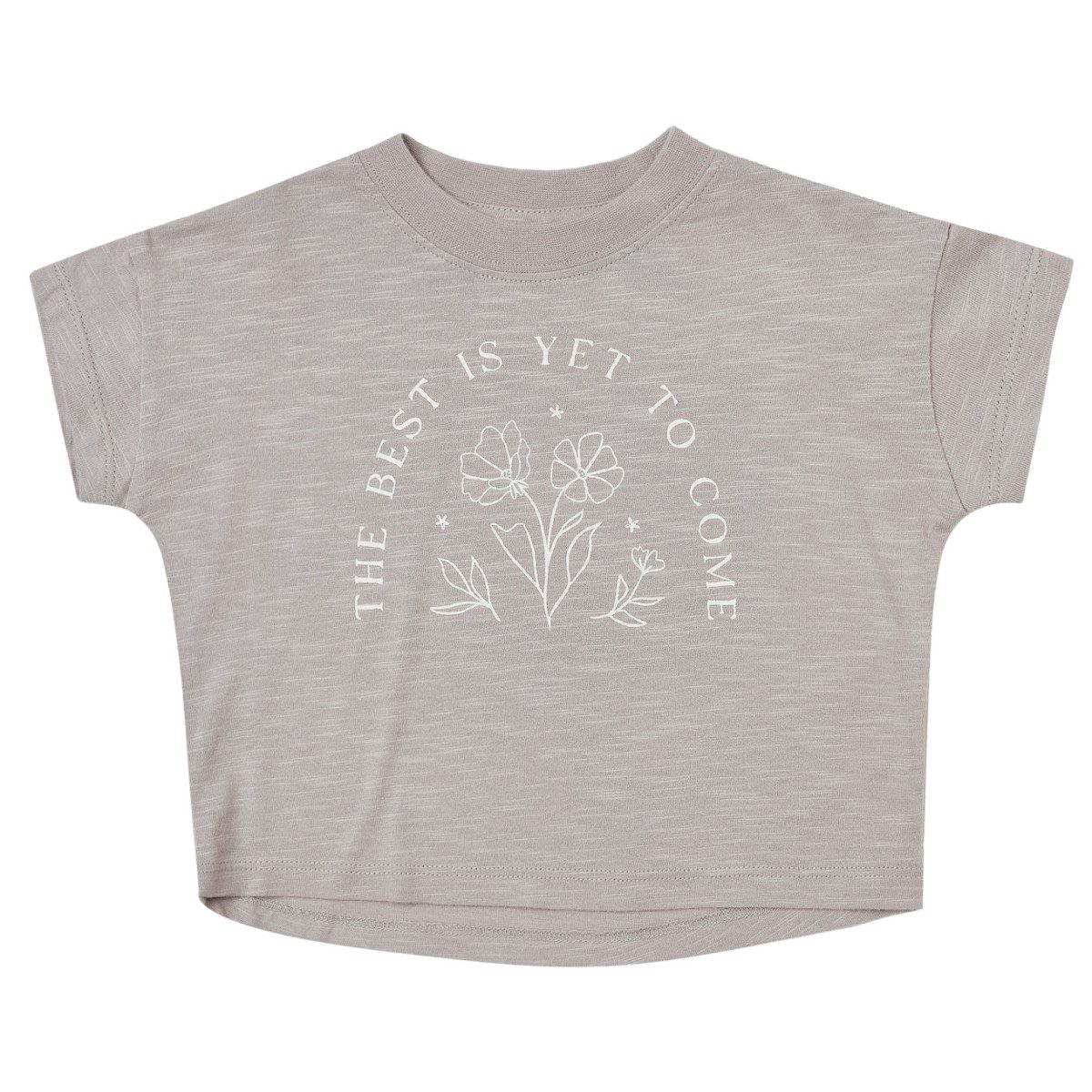 The Best Is Yet To Come Boxy Tee & Retro Floral Track Short