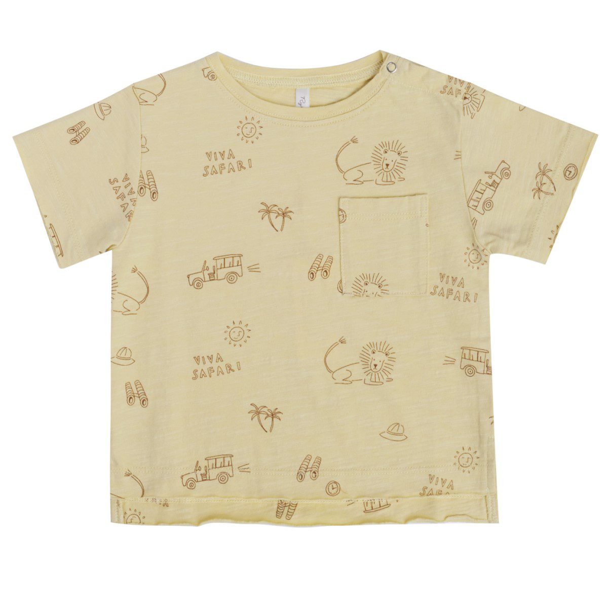 Raw Edge T-Shirt & Sam Short | Viva Safari/Camel