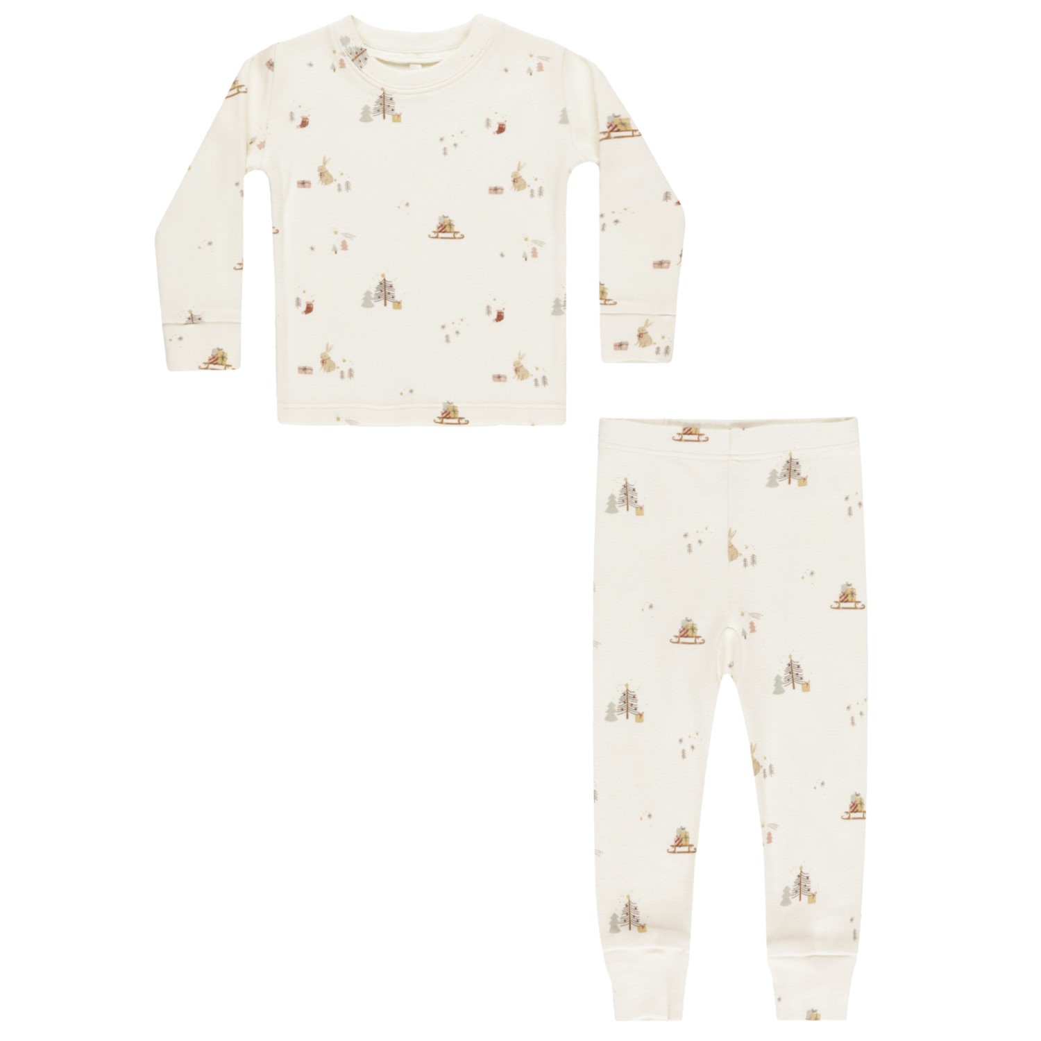 Organic Long Sleeve Pajama Set | Presents