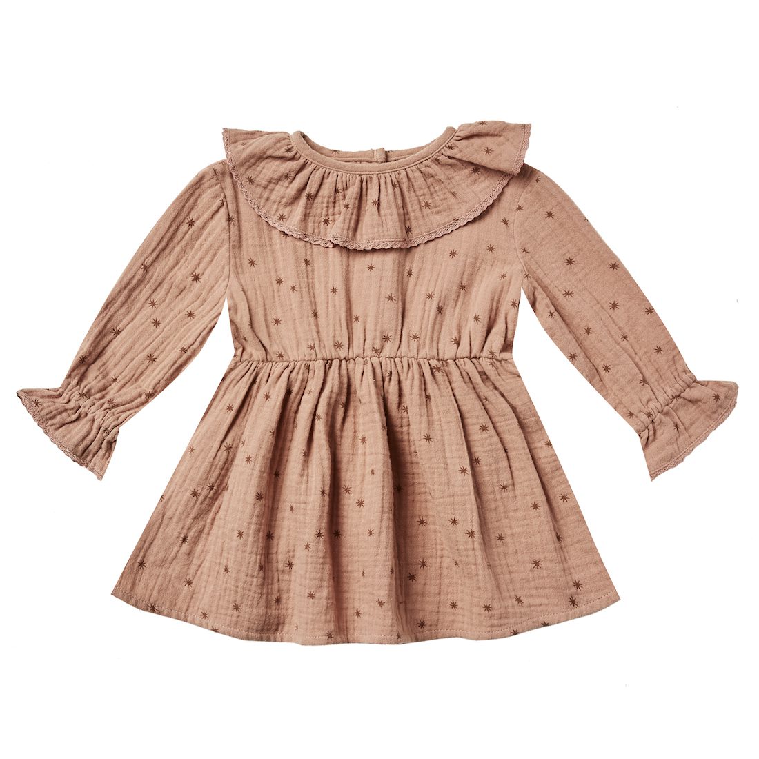 Ruffle Collar Baby Dress | North Star