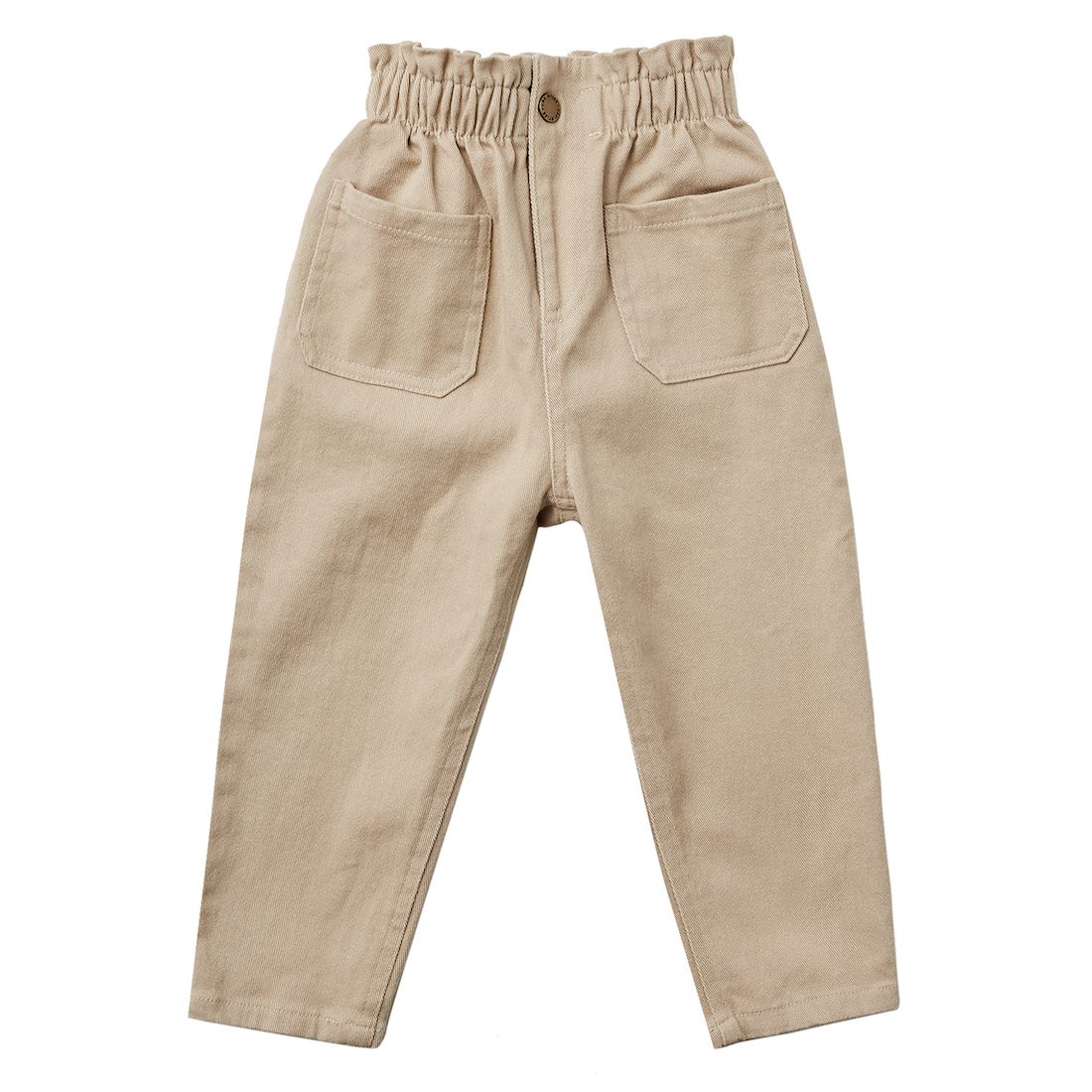 Paperbag Pant | Beige